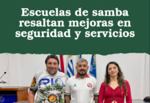 Escuelas de samba resaltan mejoras en seguridad y servicios