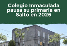 Colegio Inmaculada pausa su primaria en Salto en 2026