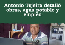 Antonio Tejeira detalló obras, agua potable y empleo