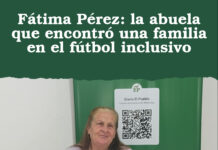Fátima Pérez: la abuela que encontró una familia en el fútbol inclusivo