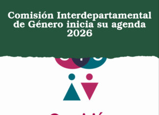 Comisión Interdepartamental de Género inicia su agenda 2026