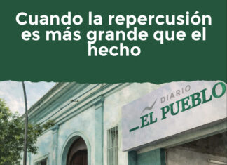Cuando la repercusión es más grande que el hecho