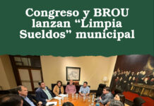 Congreso y BROU lanzan “Limpia Sueldos” municipal