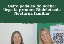 Salto pedalea de noche: llega la primera Bicicleteada Nocturna familiar