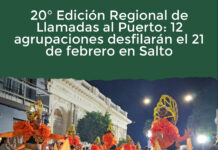 20° Edición Regional de Llamadas al Puerto: 12 agrupaciones desfilarán el 21 de febrero en Salto