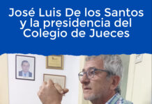 José Luis De los Santos y la presidencia del Colegio de Jueces