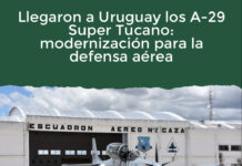 Llegaron a Uruguay los A-29 Super Tucano: modernización para la defensa aérea