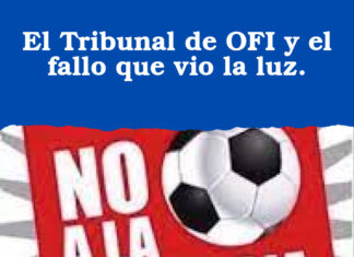 El Tribunal de OFI y el fallo que vio la luz.