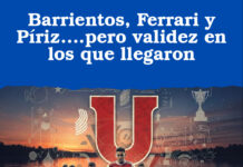 Barrientos, Ferrari y Píriz….pero validez en los que llegaron