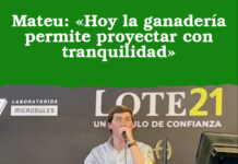 Mateu: «Hoy la ganadería permite proyectar con tranquilidad»