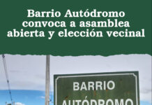 Barrio Autódromo convoca a asamblea abierta y elección vecinal