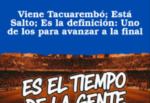 Viene Tacuarembó; Está Salto; Es la definición: Uno de los para avanzar a la final