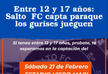Entre 12 y 17 años: Salto FC capta paraque los gurises jueguen