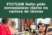 FUCVAM Salto pide mecanismos claros en cartera de tierras