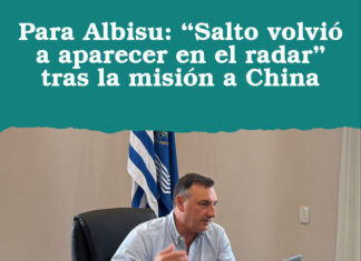 Para Albisu: “Salto volvió a aparecer en el radar” tras la misión a China