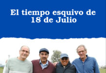 El tiempo esquivo de 18 de Julio