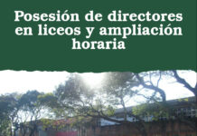 Posesión de directores en liceos y ampliación horaria