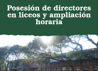 Posesión de directores en liceos y ampliación horaria