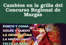 Cambios en la grilla del Concurso Regional de Murgas