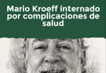 Actualizado: Mario Kroeff internado por complicaciones de salud