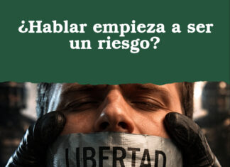 ¿Hablar empieza a ser un riesgo?