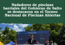 Nadadores de piscinas barriales del Gobierno de Salto se destacaron en el Torneo Nacional de Piscinas Abiertas