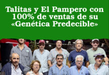 Talitas y El Pampero con 100% de ventas de su «Genética Predecible»