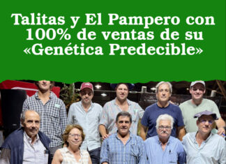 Talitas y El Pampero con 100% de ventas de su «Genética Predecible»