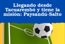 Llegando desde Tacuarembó y tiene la misión: Paysandú-Salto
