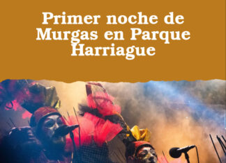 Primer noche de Murgas en Parque Harriague