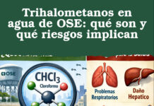 Trihalometanos en agua de OSE: qué son y qué riesgos implican