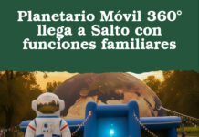 Planetario Móvil 360° llega a Salto con funciones familiares