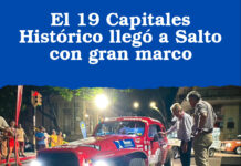 El 19 Capitales Histórico llegó a Salto con gran marco