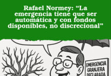 Rafael Normey: “La emergencia tiene que ser automática y con fondos disponibles, no discrecional”