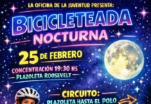 Primera Bicicleteada Nocturna en Costanera Norte