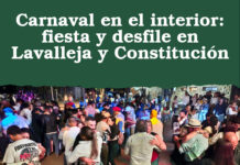 Carnaval en el interior: fiesta y desfile en Lavalleja y Constitución