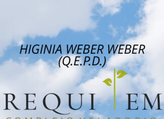 HIGINIA WEBER WEBER (Q.E.P.D.)