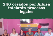 246 cesados por Albisu iniciarán procesos legales