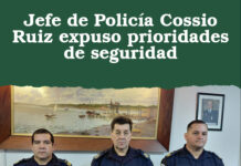 Jefe de Policía Cossio Ruiz expuso prioridades de seguridad