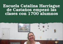 Escuela Catalina Harriague de Castaños empezó las clases con 1700 alumnos