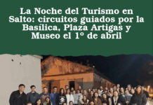 La Noche del Turismo en Salto: circuitos guiados por la Basílica, Plaza Artigas y Museo el 1º de abril