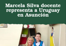 Marcela Silva docente representa a Uruguay en Asunción