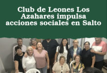 Club de Leones Los Azahares impulsa acciones sociales en Salto