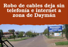 Robo de cables deja sin telefonía e internet a zona de Daymán