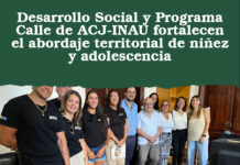 Desarrollo Social y Programa Calle de ACJ-INAU fortalecen el abordaje territorial de niñez y adolescencia