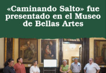 «Caminando Salto» fue presentado en el Museo de Bellas Artes