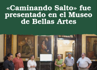 «Caminando Salto» fue presentado en el Museo de Bellas Artes