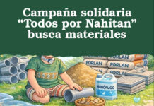 Campaña solidaria “Todos por Nahitan” busca materiales
