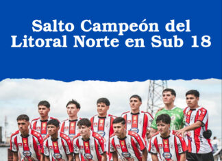 Salto Campeón del Litoral Norte en Sub 18