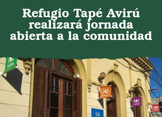 Refugio Tapé Avirú realizará jornada abierta a la comunidad